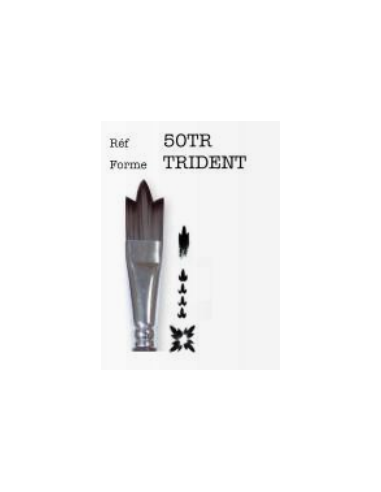 Pinceaux Léonard créatif trident 50TR