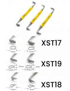 KIT DE 3 TOURNASINS DOUBLE METAL 2