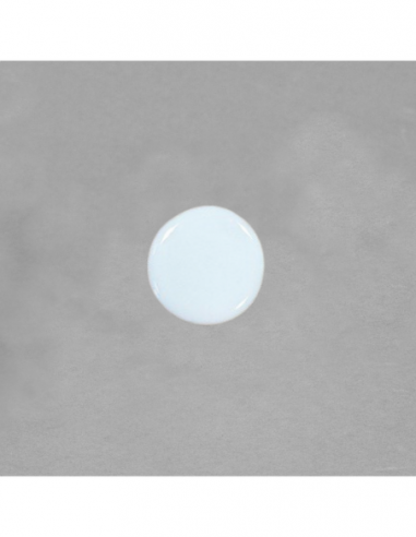 Pastille ronde 3cm non percée en porcelaine...