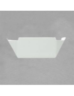 Coupelle edge en porcelaine blanche 2