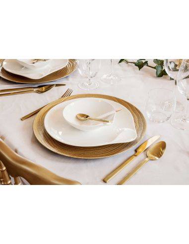 Coupelle exquise en porcelaine blanche