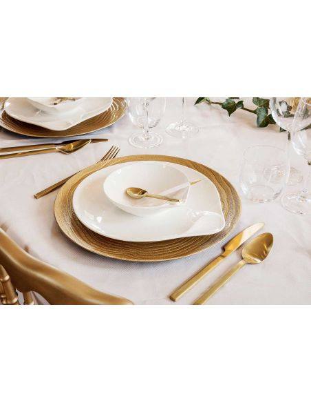 Coupelle exquise en porcelaine blanche