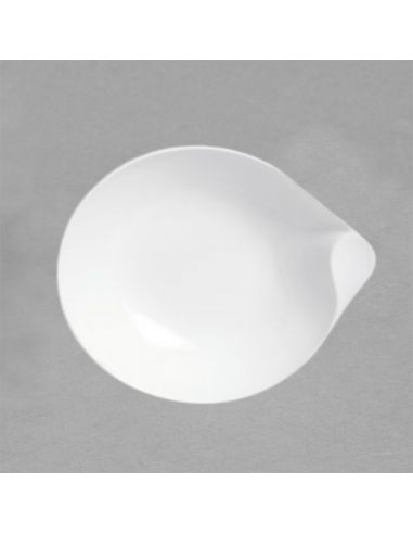 Coupelle exquise en porcelaine blanche