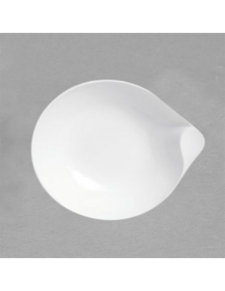 Coupelle exquise en porcelaine blanche