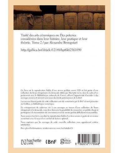 TRAITE DES ARTS CERAMIQUES/Ed.1977