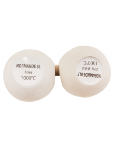 Faïence blanche à chamotte fine qualité NORMANDE I... 2