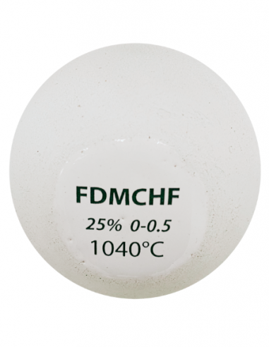 Faïence blanche à chamotte 0-0.5mm FDMCHF I VICAR
