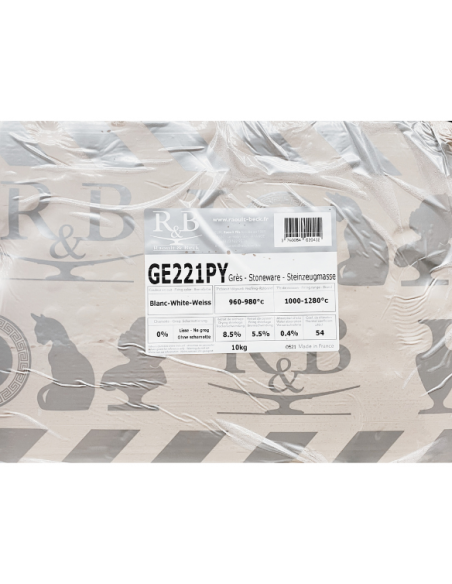 Grès blanc pyrité GE221PY I RAOULT&BECK