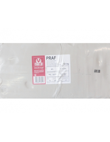 Grès blanc à chamotte fine PRAF I SIO-2