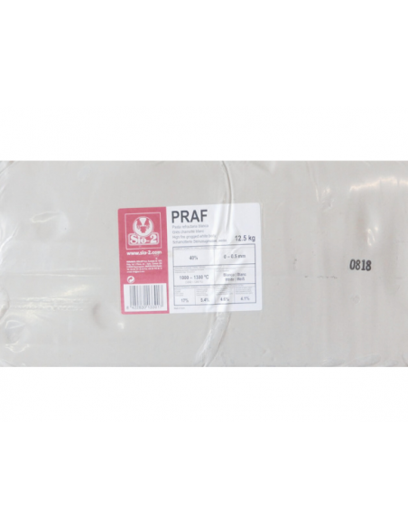 Grès blanc à chamotte fine PRAF I SIO-2