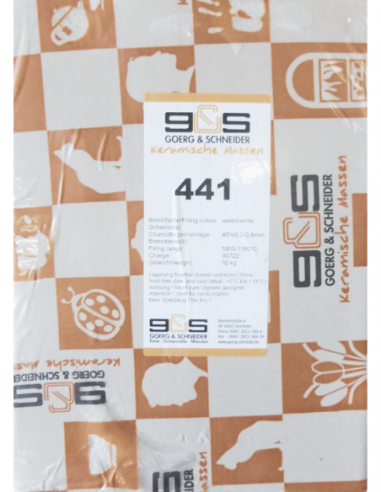 Grès blanc à grosse chamotte G441 I GOERG &...