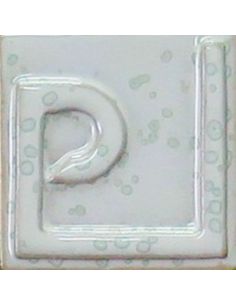 Email blanc nacré avec nucléations pour grès et... 2