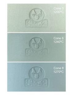 Porcelaine bleu turquoise lisse LAGOON I SIO-2 2