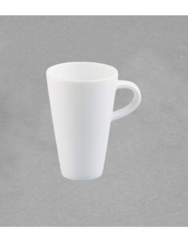 Tasse à expresso Hommage en porcelaine blanche...