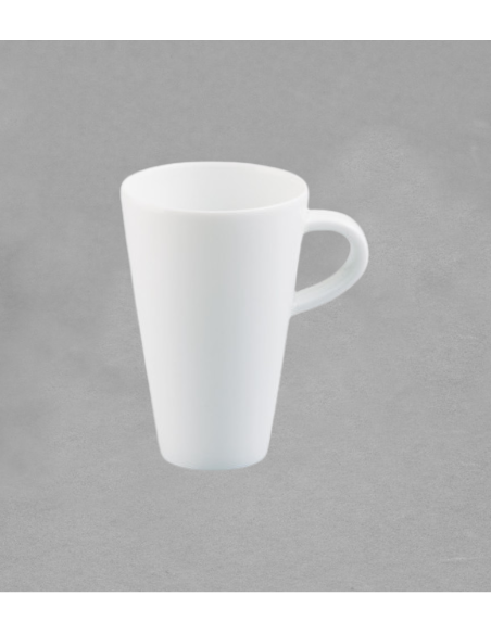 Tasse à expresso Hommage en porcelaine blanche de Limoges