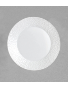 Assiette à dessert Mosaic 19 cm en porcelaine blanche