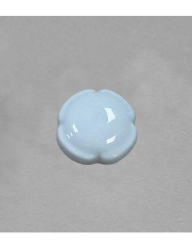Capsule de champagne en porcelaine blanche