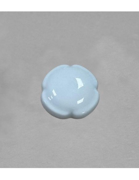Capsule de champagne en porcelaine blanche