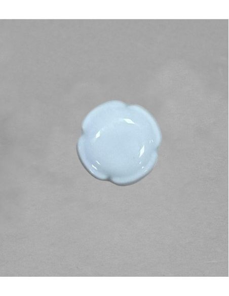 Capsule de champagne en porcelaine blanche