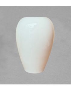 Vase saphir en porcelaine blanche de Limoges