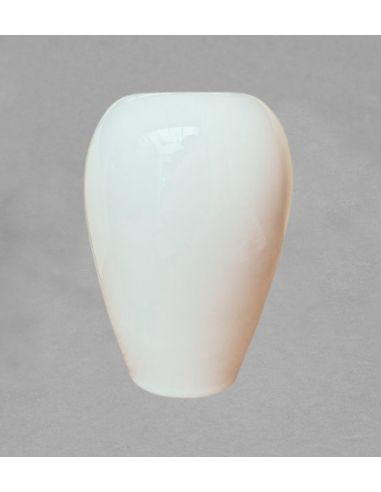 Vase saphir en porcelaine blanche de Limoges