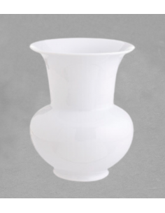 Vase jarre en porcelaine blanche de Limoges