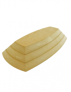 Pack de 3 moules rectangulaires sphériques en bois OG I...