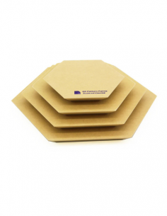 Pack de 4 moules hexagonales en bois OG I GR POTTERY FORMS 2