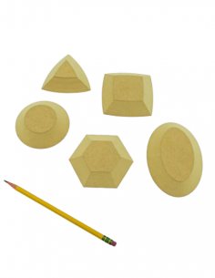 Pack de 5 moules en bois OG "Cutie pack" I GR POTTERY FORMS