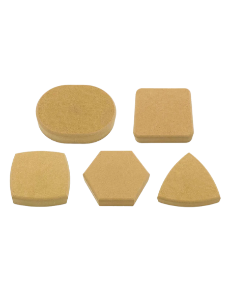 Pack de 5 moules en bois  "Wallie pack" I GR POTTERY FORMS