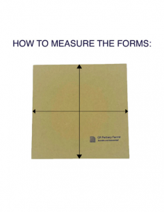 Moule assiette carré en bois OG I GR POTTERY FORMS 2