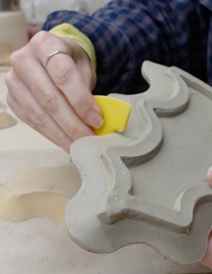 Estèque à encoche arrondie I GR POTTERY FORMS 2