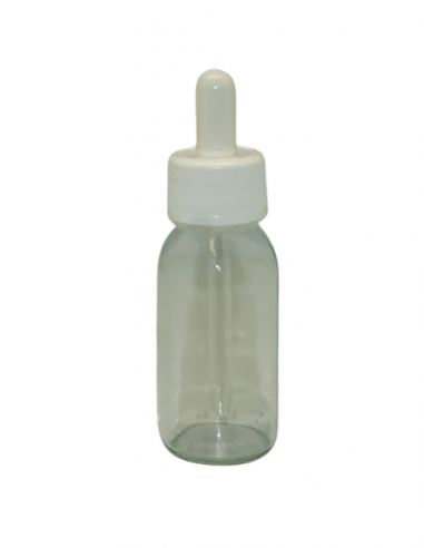 FLACON COMPTE GOUTTE VERRE 60ml