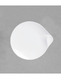 Assiette à dessert Exquise en porcelaine blanche