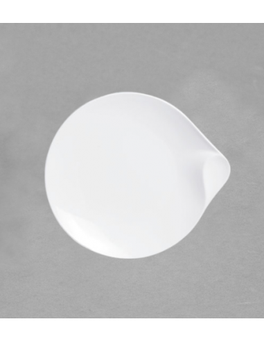 Assiette à dessert Exquise en porcelaine blanche