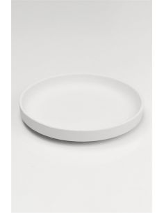 Assiette à rebords Ø16 cm | Biscuit de faïence