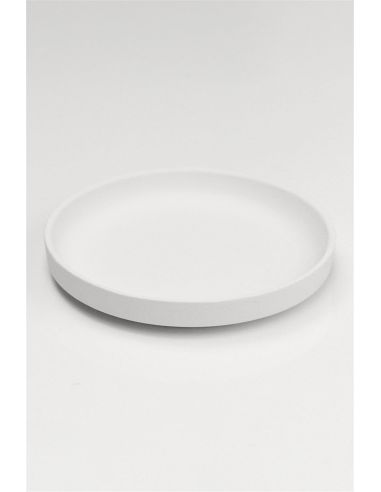 Assiette à rebords Ø16 cm | Biscuit de faïence