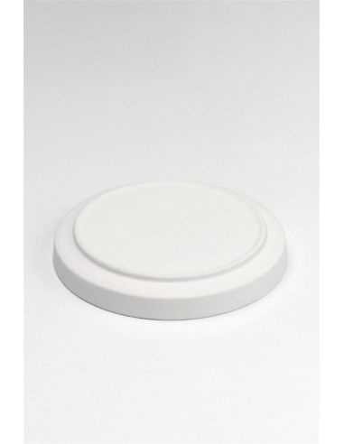 Assiette à rebords Ø16 cm | Biscuit de faïence