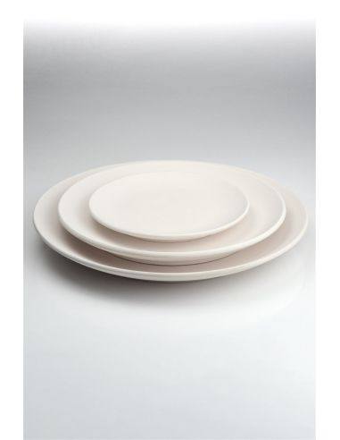 Assiette plate Ø18 cm | Biscuit de faïence