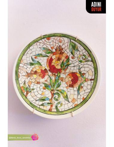 Assiette plate Ø18 cm | Biscuit de faïence