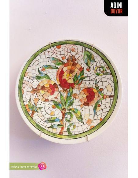 Assiette plate Ø18 cm | Biscuit de faïence