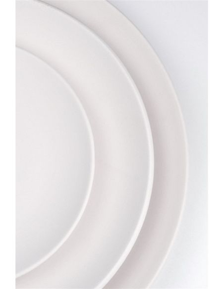 Assiette plate Ø30 cm | Biscuit de faïence