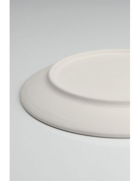 Assiette plate Ø30 cm | Biscuit de faïence