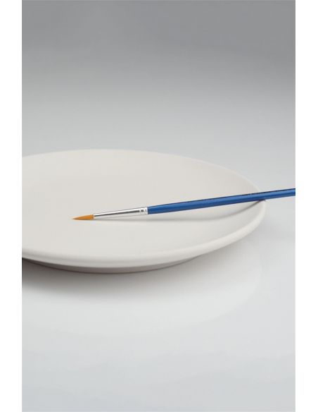 Assiette plate Ø30 cm | Biscuit de faïence