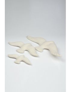 Oiseaux | Biscuit de faïence