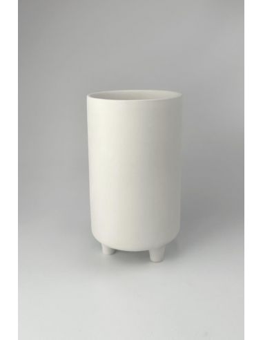 Pot de fleur | Biscuit de faïence