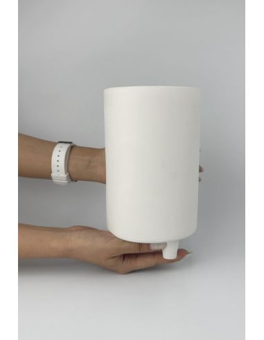 Pot de fleur | Biscuit de faïence