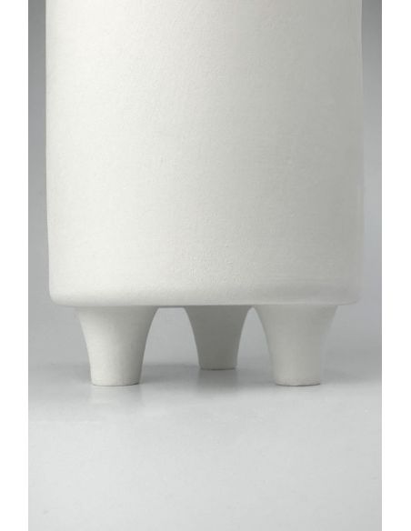 Pot de fleur | Biscuit de faïence