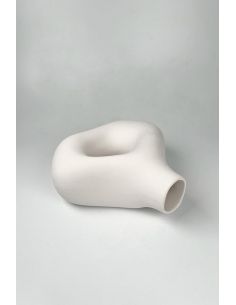 Vase asymétrique | Biscuit de faïence 2