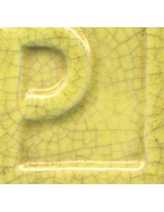 EMAIL RAKU CRAQUELE JAUNE - 5669